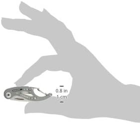 Gerber Gear Curve Multi-Tool - 6-in-1 Screwdriver and Pocket Knife Set - EDC Gear Multi-Tool Keychain - Gray