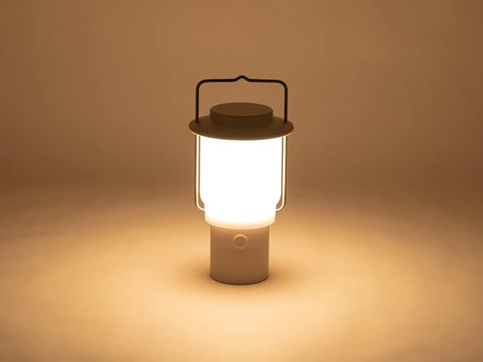 Snow Peak Mini Hozuki - Battery-Powered & Lightweight Camping Light - Portable Lantern for Soft, Ambient Light