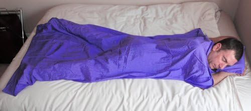 Hammock Bliss Sleep Sack - Travel and Camping Sleeping Sheet - Sleeping Bag Liner and Travel Pillow - Dream in Bliss