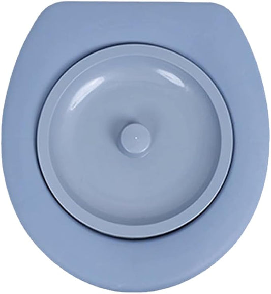 FOMIYES Toilet Seat Bucket with Lid Toilet Mat Potty Seat for Toilet Water Barrel Camping Supplies Portable Toilet Simple Pvc Plastic Barrel Elder