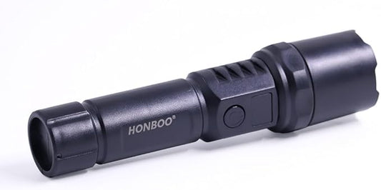 Small Flashlights Power Display,Powerful Flashlights,Camping Flashlight,Flashlight Battery Powered with and Zoomble,Portable Handheld Flash Light for Home, Camping, Emergencies
