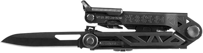 Gerber Gear Center-Drive Multitool - Needle-Nose Pliers, 3.25" Blade & Center-Axis Bit Driver, Magnetic Flathead, Phillips Bits, Sheath - Made in USA