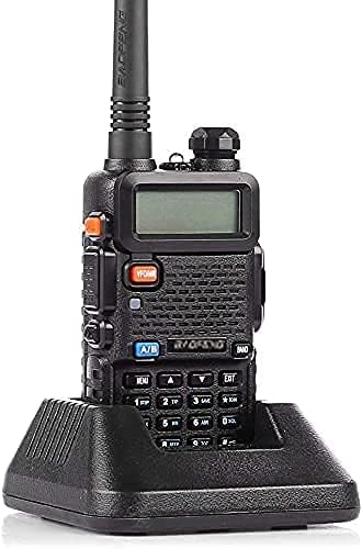 Baofeng UV-5R Ham Dual Band Two Way Radio 144-148/420-450Mhz,Nicama Walkie Talkie 1800mAh Li-ion Battery (2 Pack)