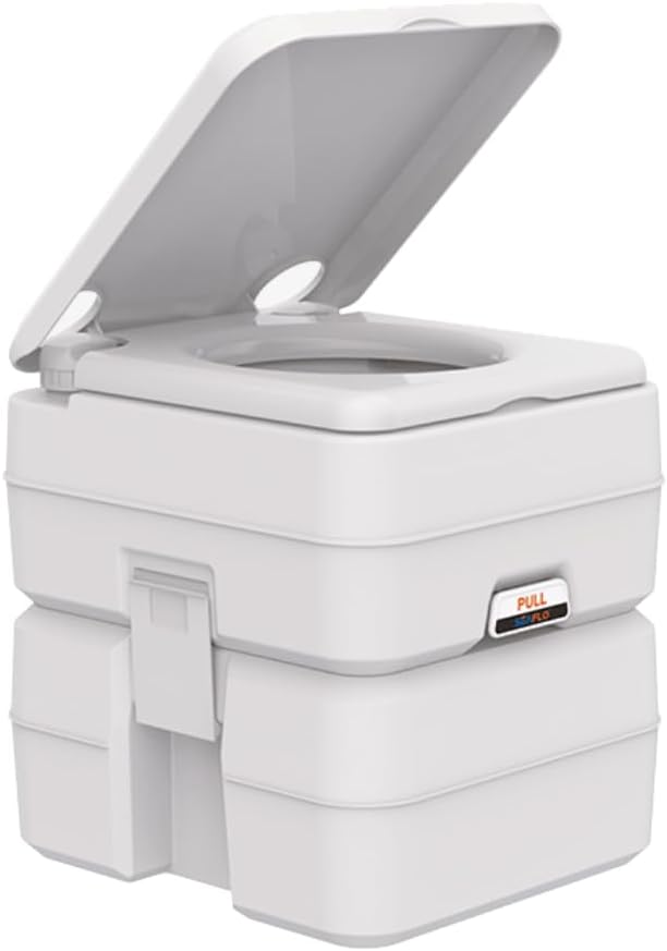 SEAFLO Portable Toilet for Marine, RV, Camping and Boat (5.3 Gallon)