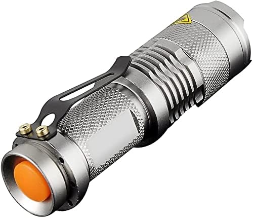 3 Modes LED Flashlight Torch Tactical Lamp Mini Q5 Light for Camping Hiking Emergency (color-5 pack)