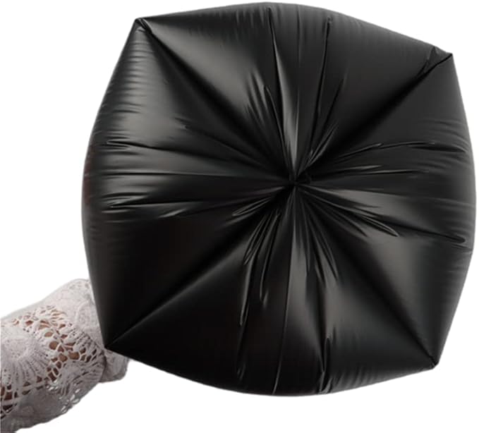 80 pack Portable Camping Toilet Bags, 8 Gallon Drawstring Biodegradable Camping Potty Bags Waste Bags for Outdoor Boating Travel Car Bathroom