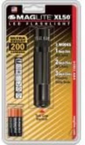 Maglite XL50 LED 3-Cell AAA Flashlight Tactical Pack, Black