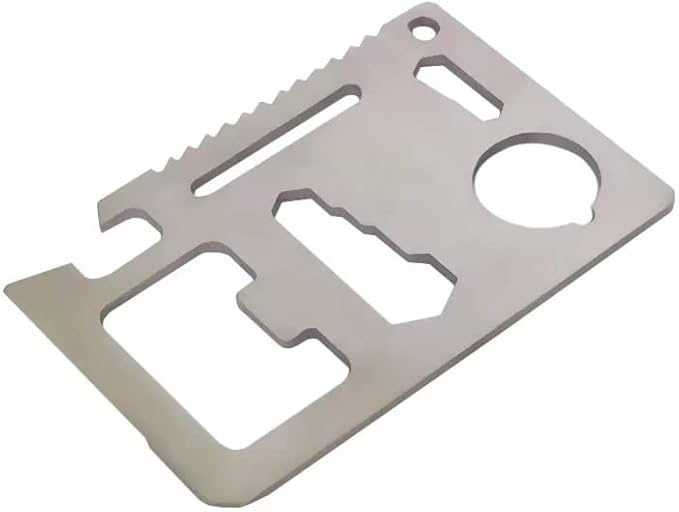 11 in 1 Pocket Survival Credit Card Multi-Tool (1 Pack)