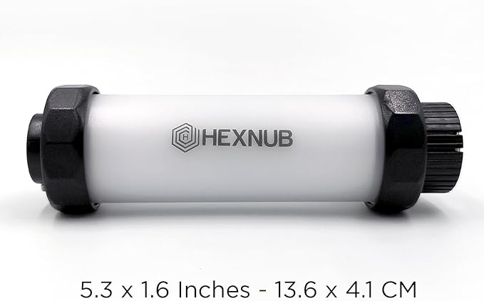 HEXNUB Cooler Box Light, Waterproof, Rechargeable LED Light Compatible with YETI, RTIC, ORCA, Igloo, Coleman Ice Chest, Magnetic Base, Great for Outdoor Events, Camping, Fishing, Hunting, Boating