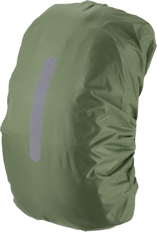 PATIKIL Waterproof Backpack Rain Cover, Non-Slip Backpack Cover with Vertical Reflective Strap Stay Dry for Hiking, Camping, Hunting