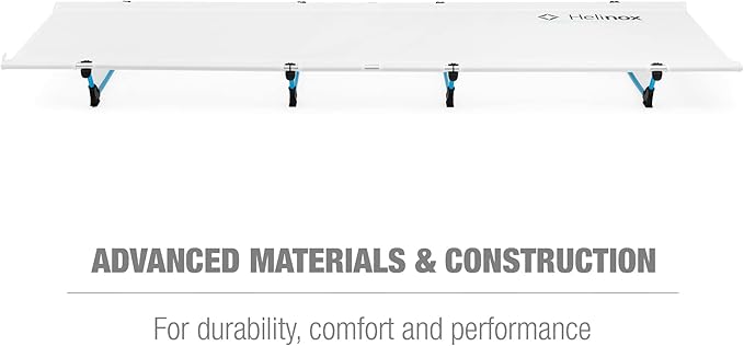 Helinox Lite Cot Ultra-Light, Compact, Collapsible, Portable Camping Cot, White