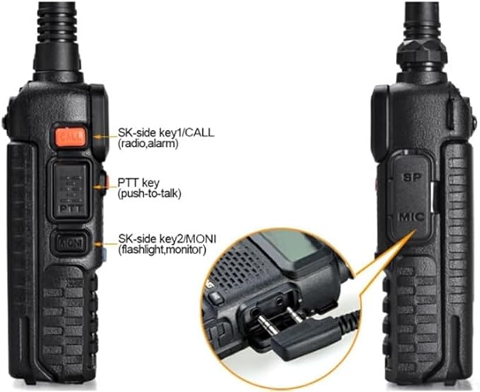 BAOFENG UV-5R Ham Radio Handheld Walkie Talkie Long Range High Gain Antenna(2 Pack)