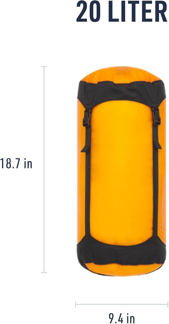 Sea to Summit Ultra-SIL Compression Sack, Ultralight Outdoor and Travel Storage