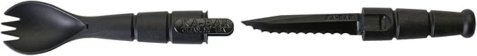 Kabar - Field KIT Spork/Knife - 3 Pac with 1 OD Green - 1 Black - and 1 Dark Brown