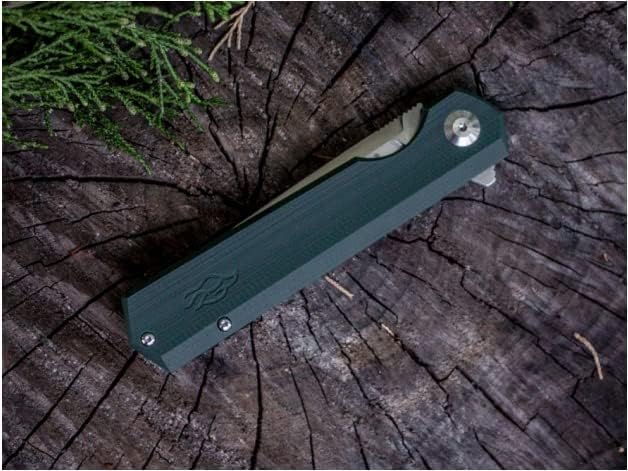 Firebird GANZO FH11 Top Pocket Folding Knife D2 Steel Blade Anti-slip G10 Handle with Clip Hunting Gear Fishing Camping Outdoor Folder EDC Pocket Knife (Green)