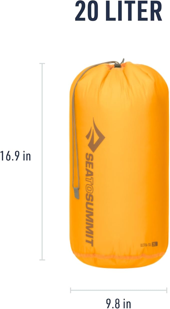 Sea to Summit Ultra-SIL Stuff Sack, Ultralight Outdoor and Travel Storage
