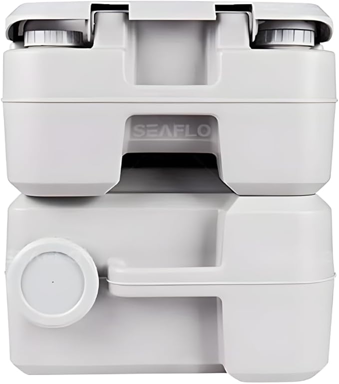 SEAFLO Portable Toilet for Marine, RV, Camping and Boat (5.3 Gallon)