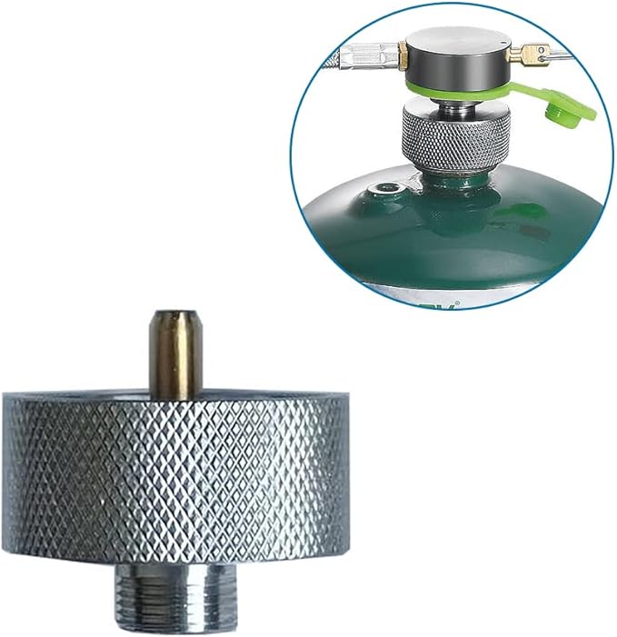 Camp Lamp,YIWENG Lamp Light Butane Gas Light Lantern with Gas Adapter Conversion Head for Camping Picnic Self-Driving