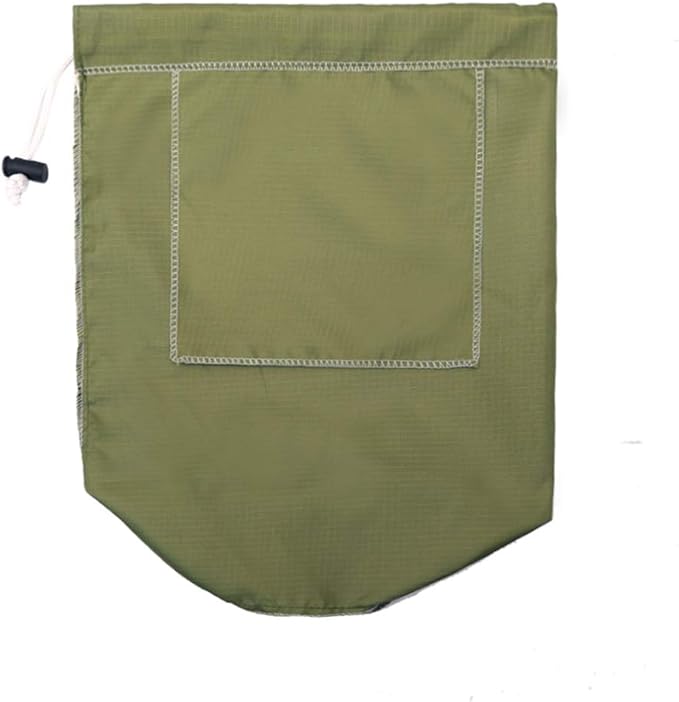 Durable Drawstring Water Resistant Dust Flap Stuff Sack Bag 4-Pack