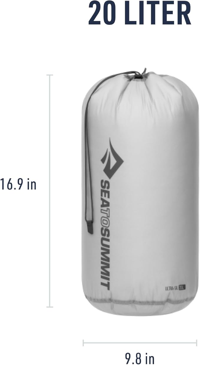 Sea to Summit Ultra-SIL Stuff Sack, Ultralight Outdoor and Travel Storage