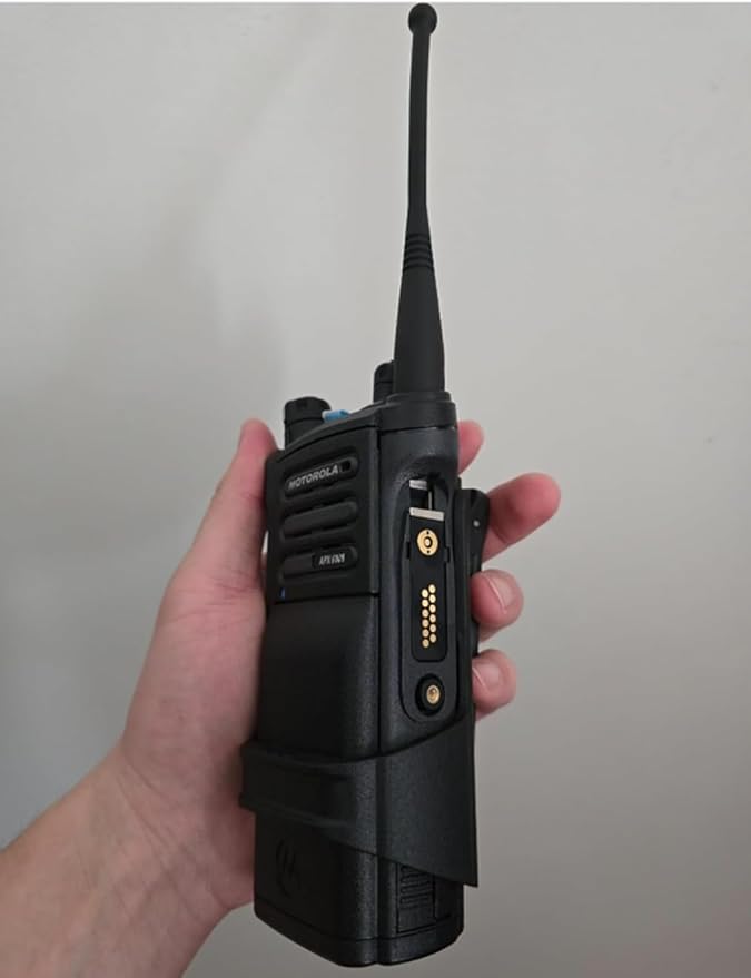 2 Way Radio Carry Case Holster for Motorola APX6000/APX8000/PMLN5709/PMLN5709A Radio Holder Models 1.5, 2.5 and 3.5(2packs)