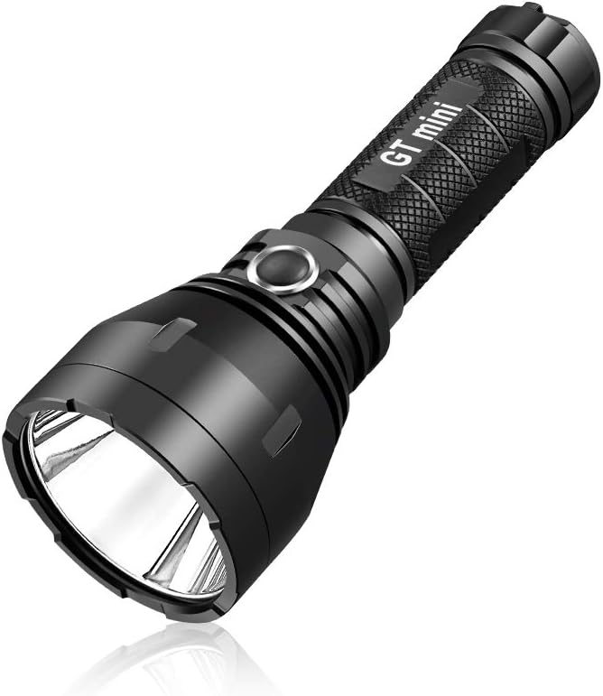 LUMINTOP GT Mini Long Rang Flashlight 17W 4.5A CREE XHL Max 1200 Lumen Beam Distance 750 Meter 135,000cd Outdoor Flashlight (Cold White)
