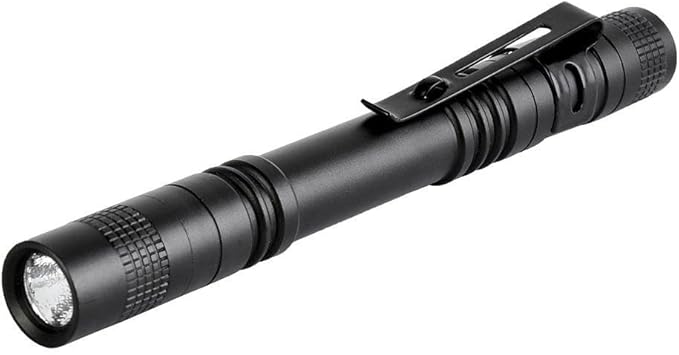 Pen Flashlight,2PCS Led Pen Light Flashlights with Clip,500 Lumen Mini Pocket Medical Penlight Inspection Flashlight
