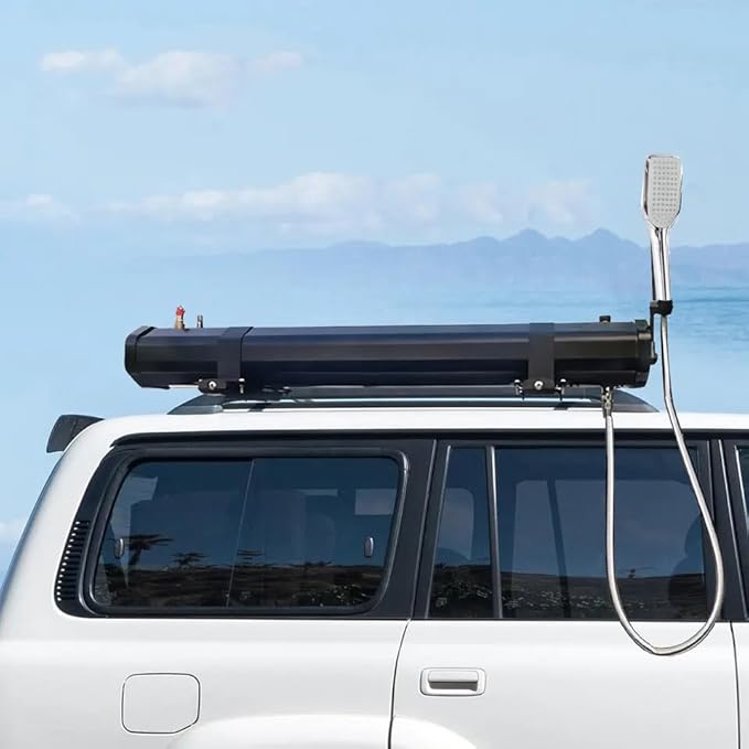 Pressurized Water Tank for Camping Shower