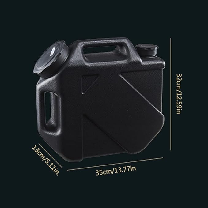 Water Storage Containers, Camping Water Container, Portable Water Tank with Faucet Camping Bucket with Tap Water Jug with Spigot BPA Free Emergency Water Storage for Outdoor Camping Hiking