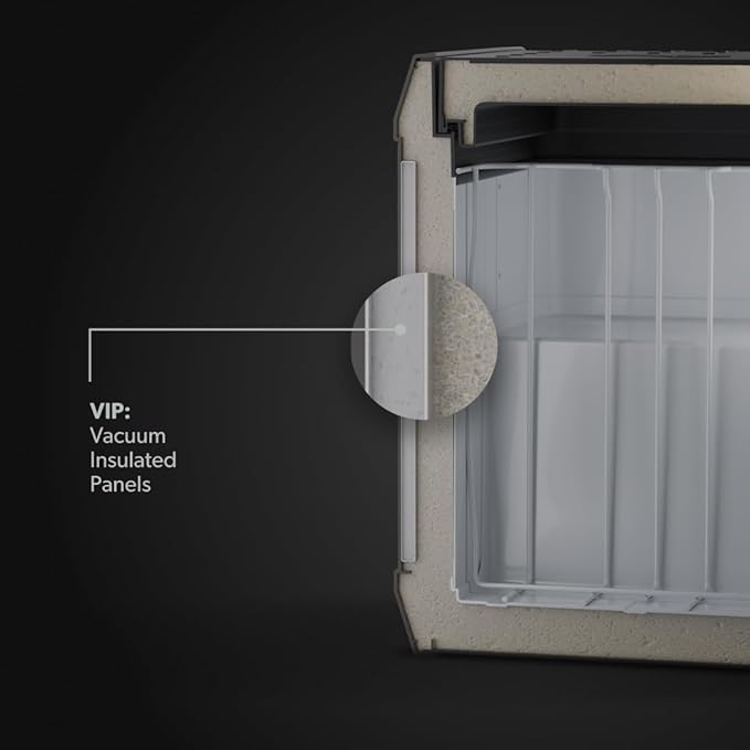 Dometic Portable Refrigerator and Freezer with ICE Maker, Powered by AC/DC or Solar