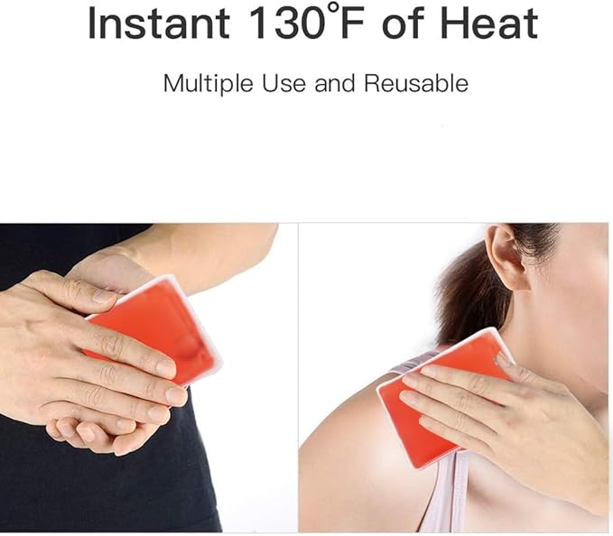4 Pcs Reusable Snap Heat Pack,Hand Warmers Click,Pouch Gel Hand Warmers Cute Long Lasting Warmth for Camping, Outdoor,Hand Warmers Boil Click Heat Pocket Hand Warmer.