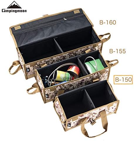 CAMPINGMOON Gear storage box Peg Tent Stake hammer Lantern JP-B-150