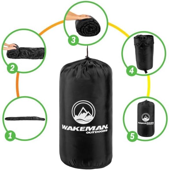 Mummy Sleeping Bag - Water-Resistant Adult Cold Weather Sleeping Bag