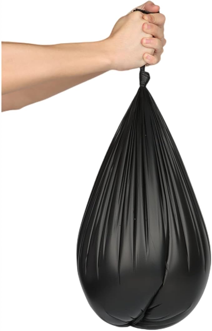 80 pack Portable Camping Toilet Bags, 8 Gallon Drawstring Biodegradable Camping Potty Bags Waste Bags for Outdoor Boating Travel Car Bathroom