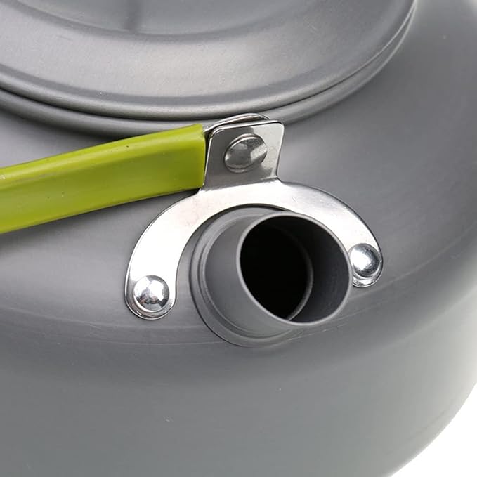 Doorslay Outdoor Camping Kettle, Aluminum Alloy Tea Kettle with Carrying Bag, Compact Lightweight Coffee Pot, 0.8L/1.1L/1.2L/1.6L Optional