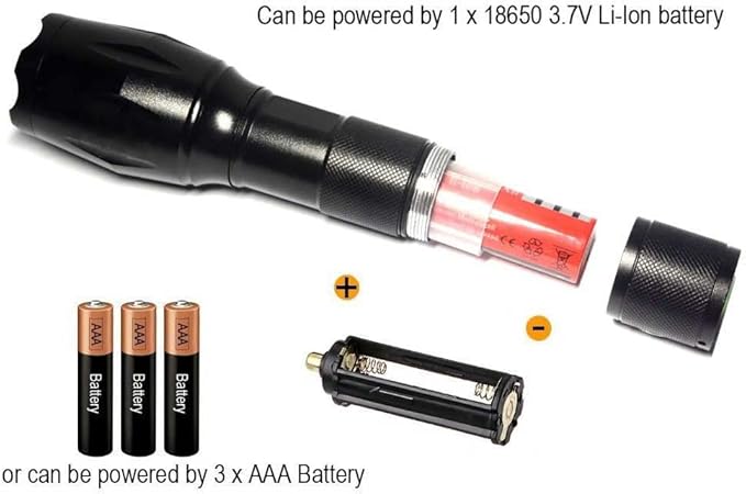 One Mode Red Light Flashlight, 1 Mode Red LED Flashlight Red Flashlight, Red LED Red Light for Astronomy, Aviation, Night Observation