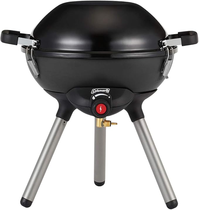 Coleman 4-in-1 Portable Propane Camping Stove, Includes Stove, Wok, Griddle & Grill; Camping Grill with Instastart Ignition, Grease Tray, & 7000 BTUs of Power for Camping, Tailgating, Grilling