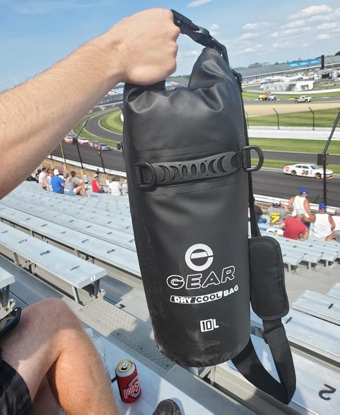 Insulated Dry Bag Floating Cooler – 10L / 15L / 25L Roll Top, Leak Proof, Waterproof, Collapsible, with Padded Shoulder Strap - Perfect for Kayaking Fishing Beach