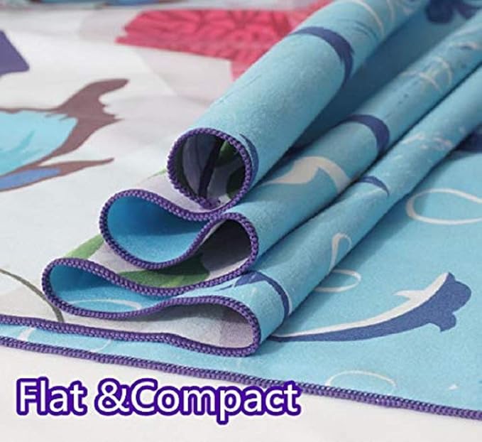 HAOKUN Microfiber Sand Free Beach Towel Blanket-Quick Fast Dry Super Absorbent Lightweight Thin Towel for Travel Pool Swimming Bath Camping Yoga Gym Sport Idea (Butterfly)
