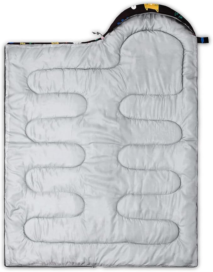 Camping Sleeping Bags,Mermaid Horse Butterfly Starry Sky 3 Season Warm & Cool Weather,Lightweight,Waterproof Sleeping Bags for Adults & Kids,Traveling,and Outdoors,Camping Gear Equipment
