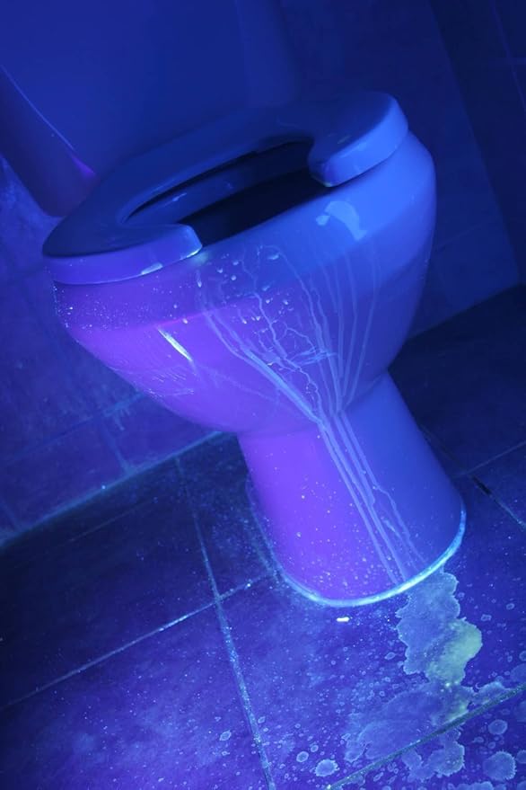 395 nm Ultra Violet UV Flashlight Blacklight, High Power LED 3 Mode 10 Yard Long Range UV Flashlight Blacklight, Pets Urine Detector, Stains, Odor Detector