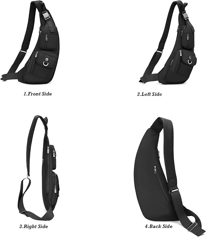 NICGID Sling Bag Chest Shoulder Backpack Crossbody Bags Casual Daypack for Men Women