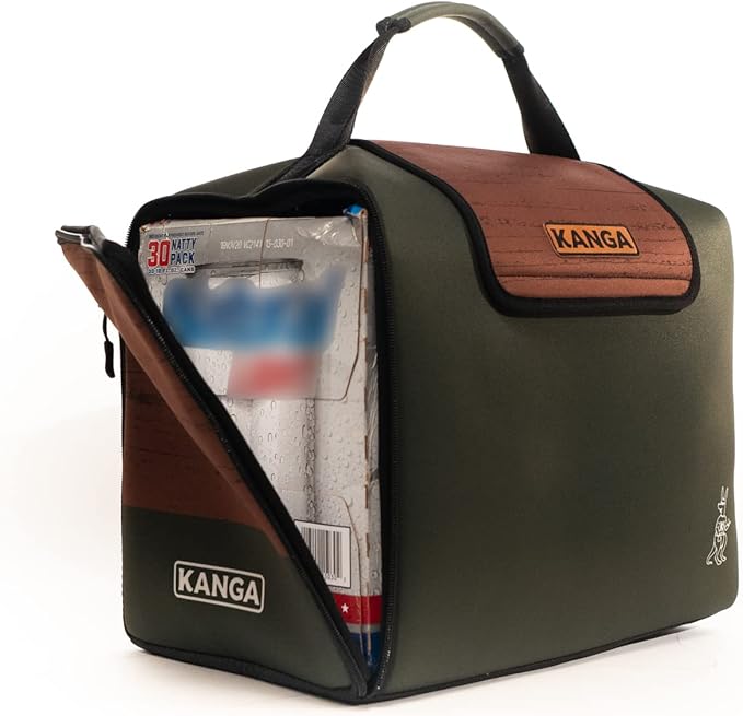 Kanga Insulated Cooler Bag - Soft Cooler Bag - Can Beer and Seltzer Drink Cooler - Insulated and Durability Tested - Kanga Kase Mate