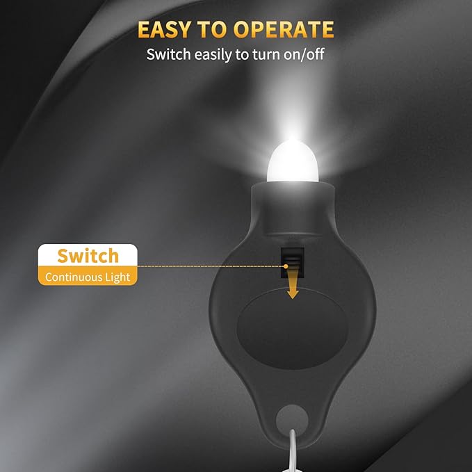 RISEMART Keychain Flashlight, 5 Pack Portable Mini Keychain Light, 14 Lumens Bright LED Keychain Flashlight for Ourdoor Camping Emergency Hiking
