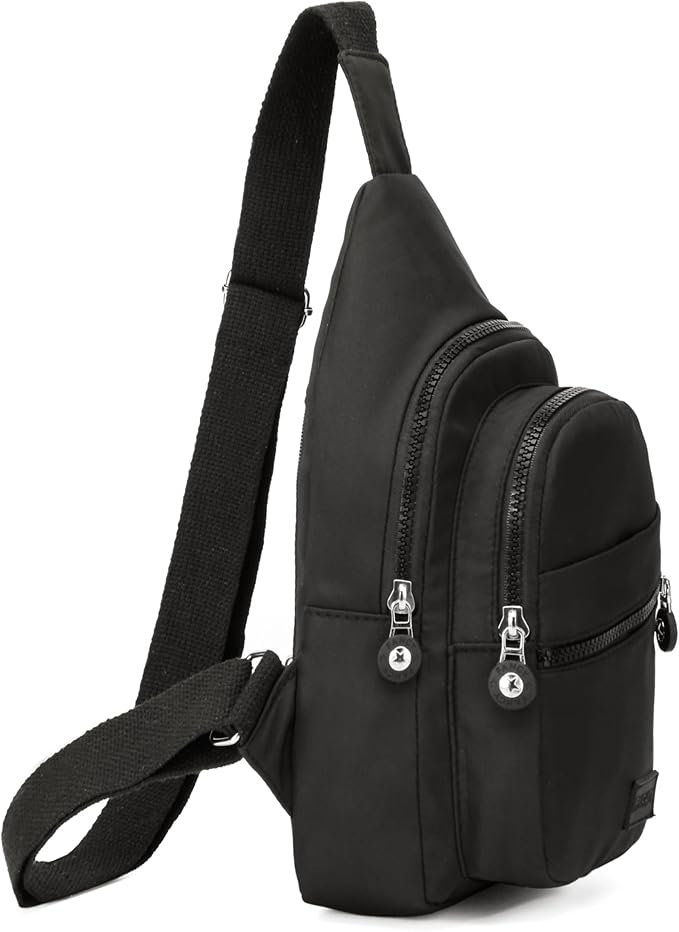 Small Sling Backpack Crossbody Sling Bag, Chest Bag Daypack Fanny Pack Cross Body Bag for Outdoors Hiking Traveling