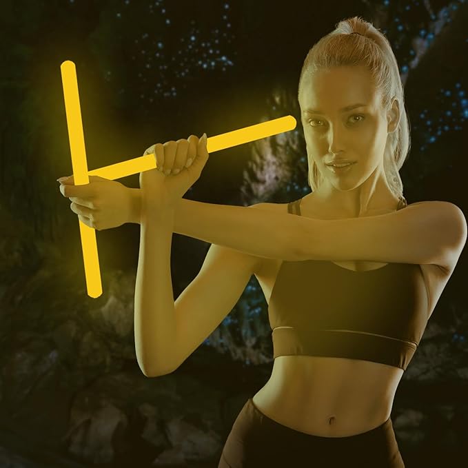 16 Inch Industry Grade Glow Sticks Bulk 5 PCS Bright Jumbo Light Sticks Glow in The Dark Emergency Huge Glow Sticks for Camping,Hiking,Hurricane, Earthquake, Survival Kit Accessories
