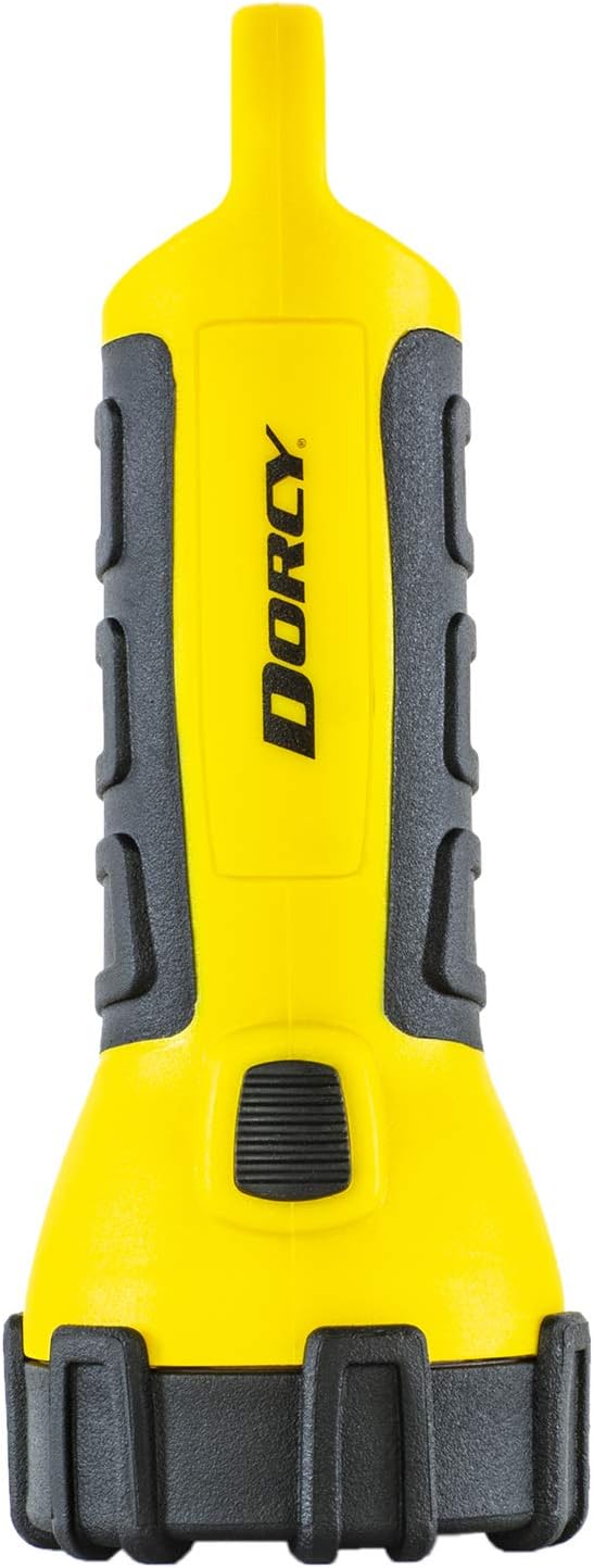 Dorcy 150 Lumen and 55 Lumen Floating Water Resistant LED Flashlights with Carabineer Clips Bundle (41-2513, 41-2510)