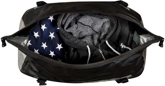 Waterproof Duffel Bag 60L Extra Large | Heavy Duty Dry Duffle Gear Bag with Durable Compression Straps & Handles for Surf Paddle Dive Snowboard Kayak or Motorcycle by Cor Surf