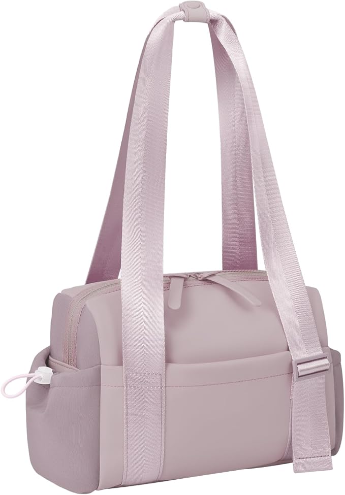 Mini Gym Bag for Women Girls Small Gym Tote Bag with Wet Compartment Waterproof Travel Duffle Bag Cute Workout Sport Bag