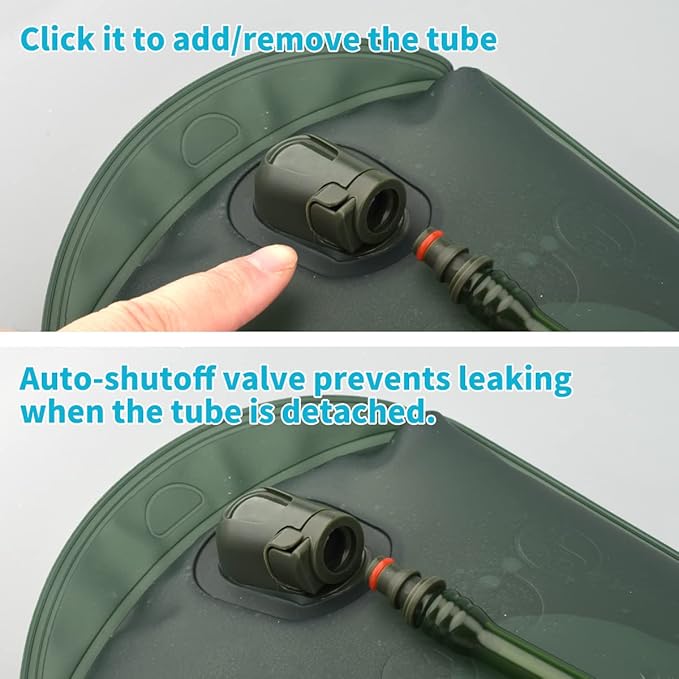 Hydration Bladder Reservoir BPA Free TPU Water Bladder for Hiking Hiking Backpack Biking and Camping Outdoor Backpack Reservoirs